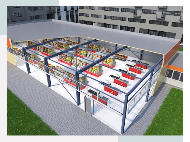 Строительство магазинов в Советская Гавань от 623 руб. за м²