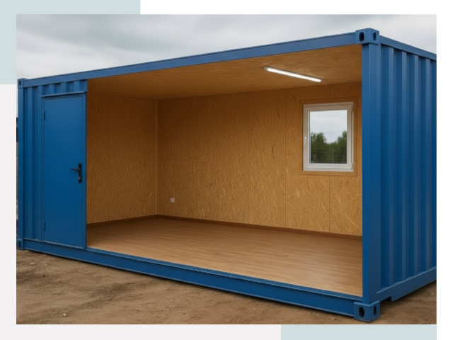 Блок-контейнеры в Советской Гавани