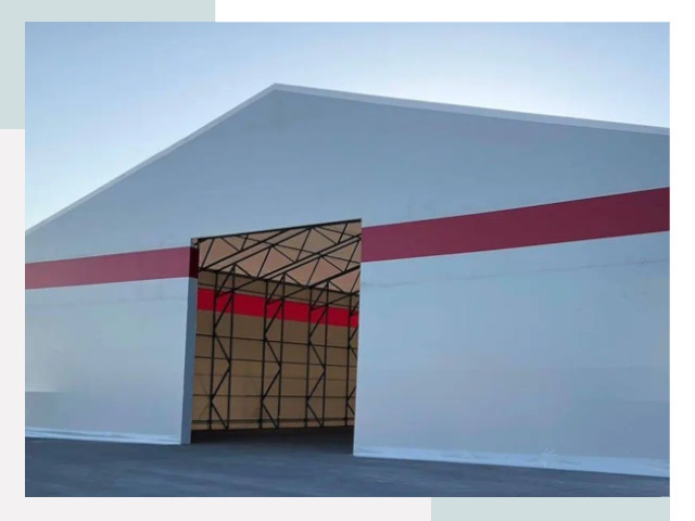 Быстровозводимые ангары в Советской Гавани