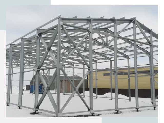 Каркасные ангары в Советской Гавани