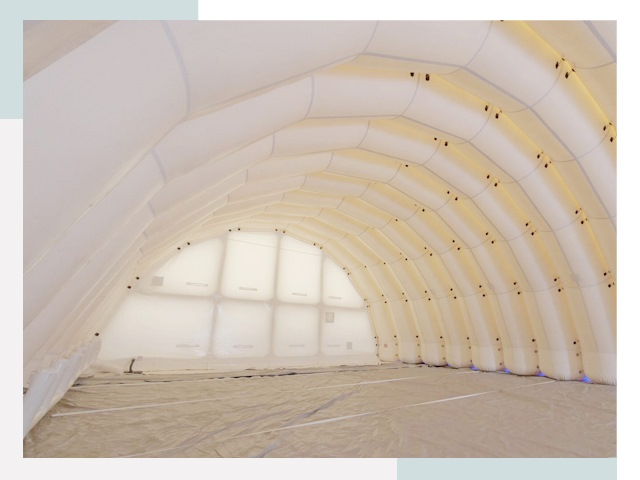 Пневмокаркасные ангары в Советской Гавани