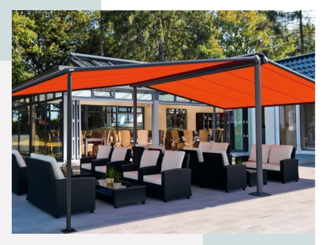 Навесы для кафе и ресторанов в Советской Гавани