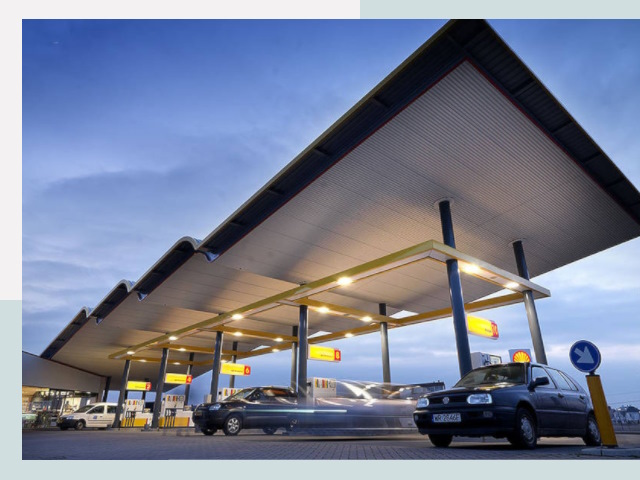 Навесы для АЗС в Советская Гавань от 623 руб. - Защита и комфорт