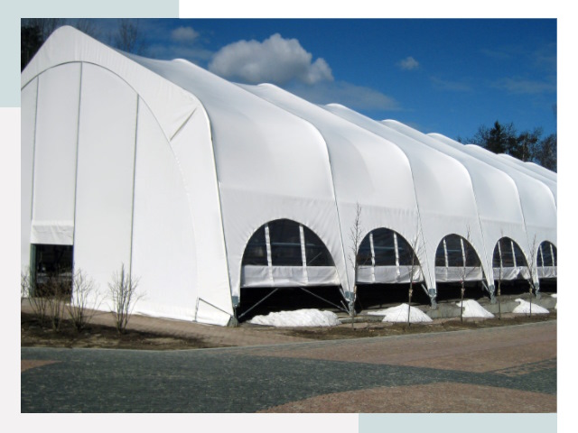 Каркасно-тентовые сооружения в Советской Гавани