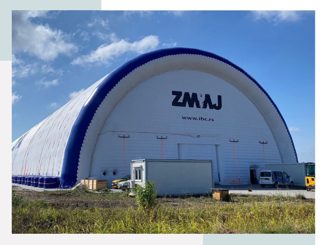 Брендирование ангаров в Советской Гавани