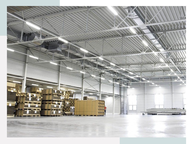 Освещение ангаров в Советской Гавани