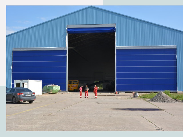 Ангарные ворота в Советская Гавань от СтальСтрой-Свс по цене 623 руб.