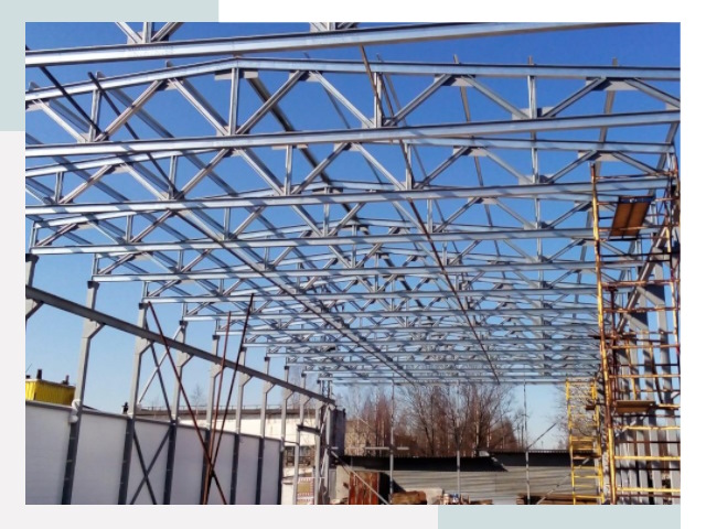 Металлокаркасы для складов в Советской Гавани